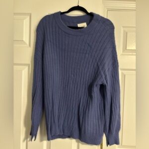 Aerie Soft Blue Knit Top